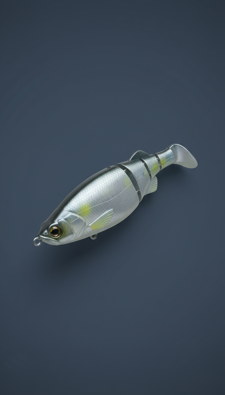 Swimbait in Mist Silver Sheen