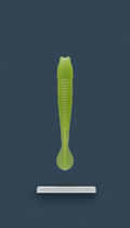 Soft Worm in Electric Lime Color