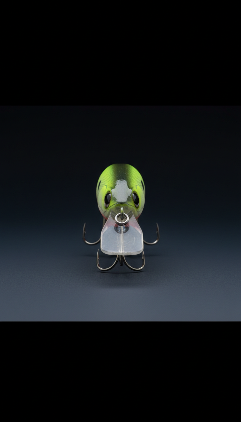 Crankbait with Matte Shadow Finish